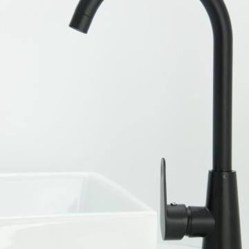 Modern Black Stainless Steel Sink Faucet Sprayer Pull Out Kitchen Taps