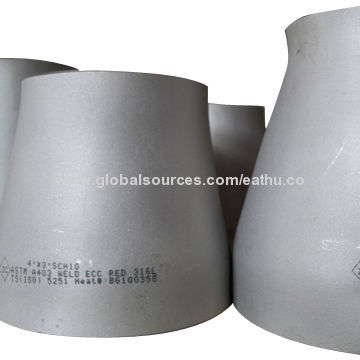 Stainless steel pipe fitting, butt welding, seamless and welded, sch5s-sch160s, 1/2-48 inches