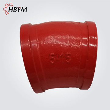 Pompa do betonu DN125 15Degree Casting Elbow