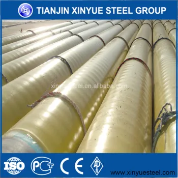 High quality 3PE coating gas oil steel line pipe