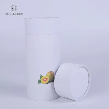 Custom CMYK cardboard cylinder tube