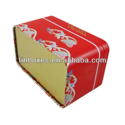 chinese rectangular metal tin , metal tin can ,metal tin box