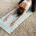 Cornor pocket microfiber yoga mat towel