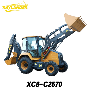 XC8-C2570 Многоцелевой экскаватор-погрузчик с узкой рамой
