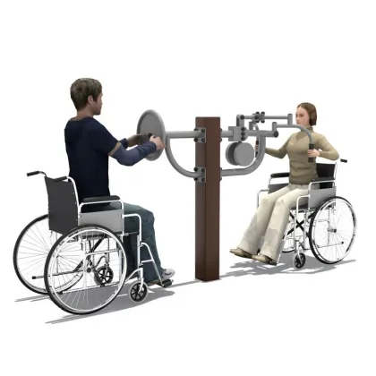 Wholesale Disabled Outdoor Fitness Gym Equipment for Amusement Parks and Public Spaces