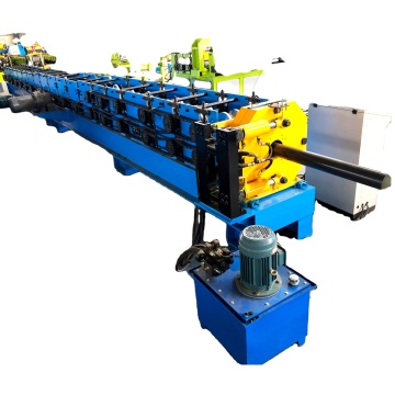 Downspout/downpipe roll forming machine