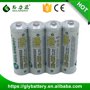 Geilienergy High Capacity 1.2V NI-MH AA 2300mAH Battery Pack