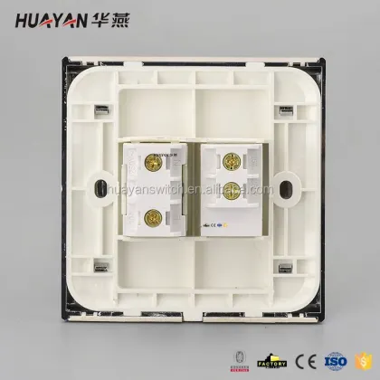 New product touch screen wall switch socket brand