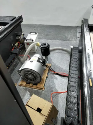 Greenco 2RB720-7AH16 3HP High Pressure Air Ring Blower for Industrial CNC Routers