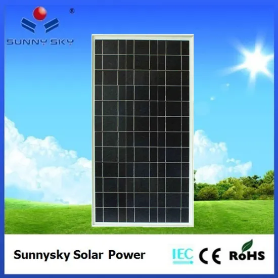 50W poly-crystalline silicon solar panel TYP-50