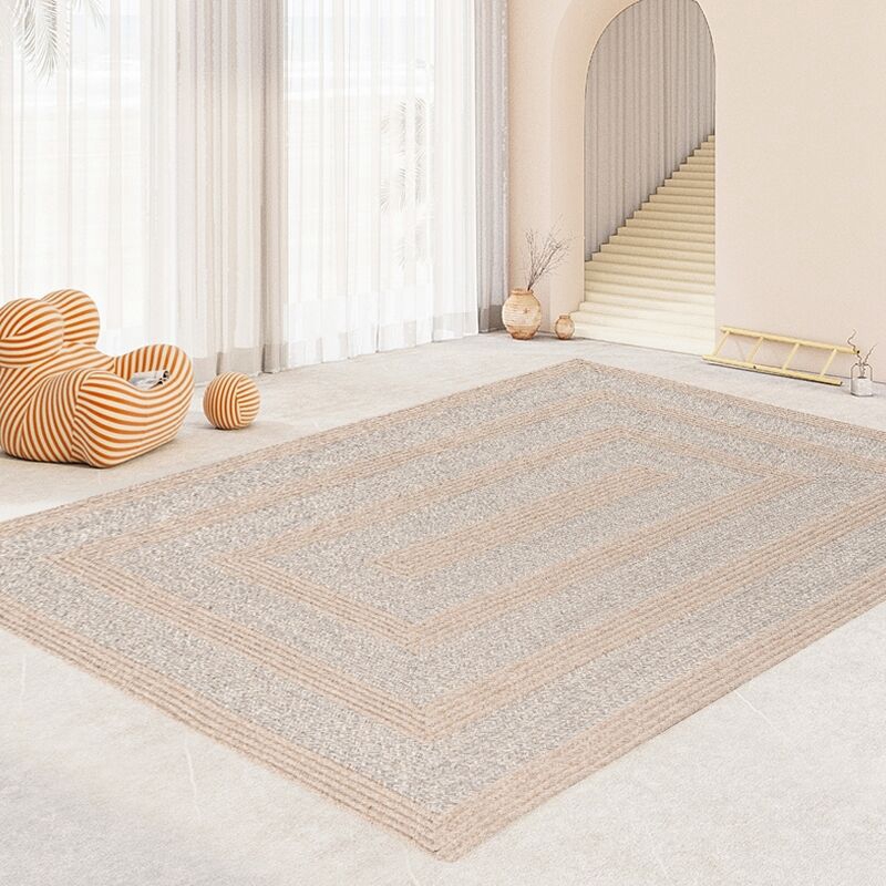 Big Large Size Wool Braided Living Room Rug