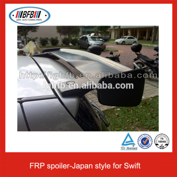FRP Auto Roof Spoiler Japan Style For Suzuki Swift 2005-2011