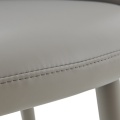 Mesa e cadeira de restaurante em forma de curva