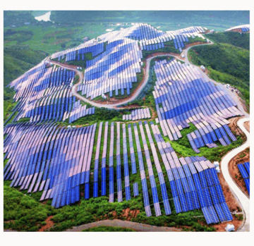 High Quality New Mountain Photovoltaic Power Station Lightning Earthing Protection System