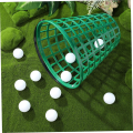 Cesta de aro para pelota de golf, cubo de almacenamiento, rango de práctica