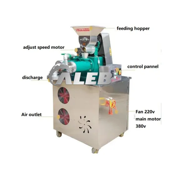 Stainless Steel Corn Noodle Machine: Fresh Corn Rice Noodle Making Equipment