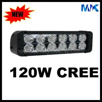 factory price 120w led driving light off road bars
