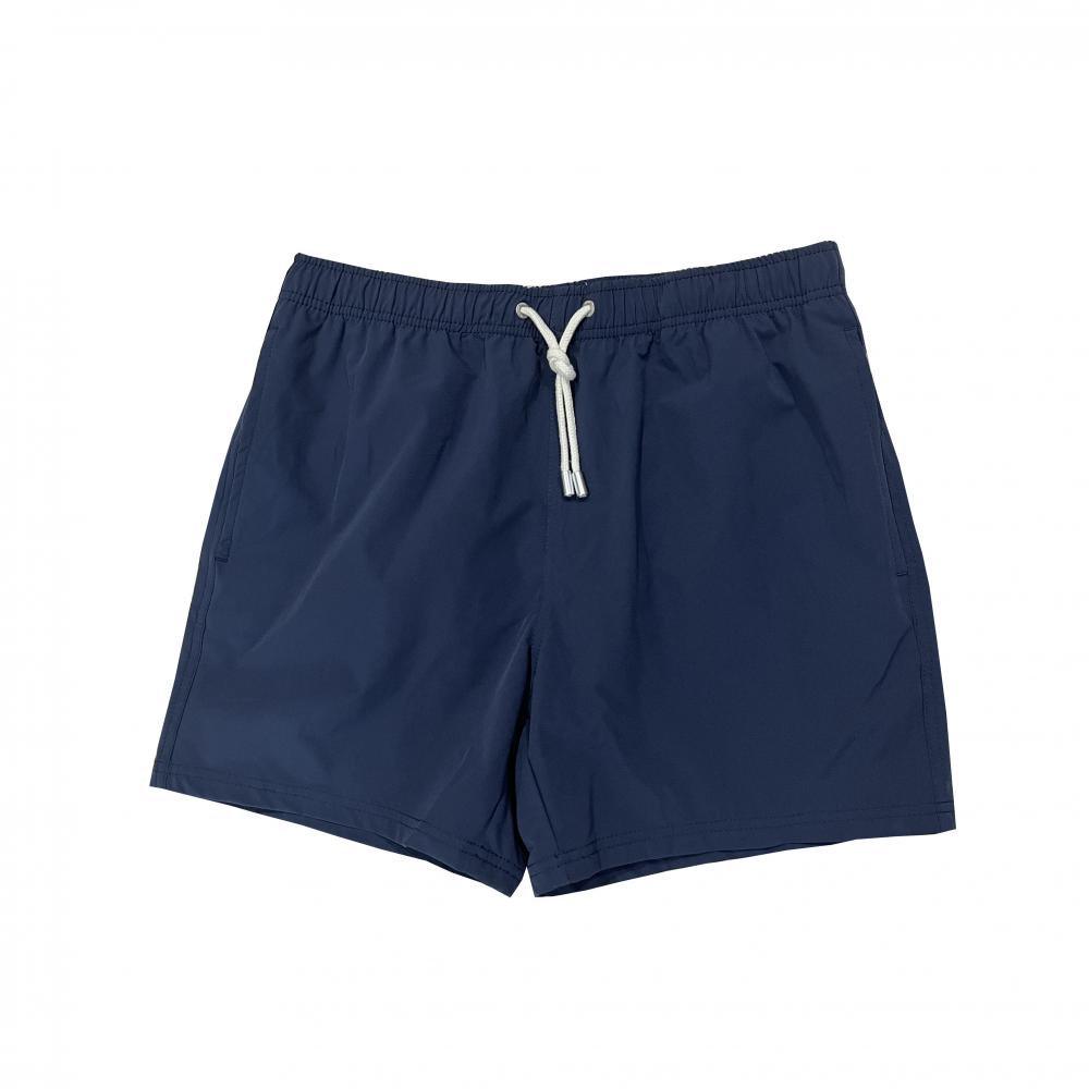 Polyester Pure Color Shorts de tablero de playa para hombres