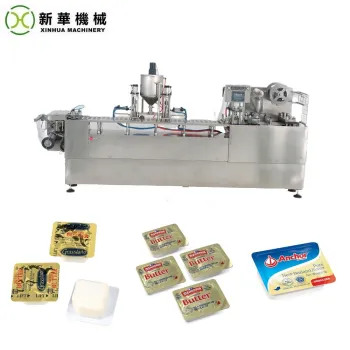 Stainless Steel Blister Machine for Butter Filling Packaging