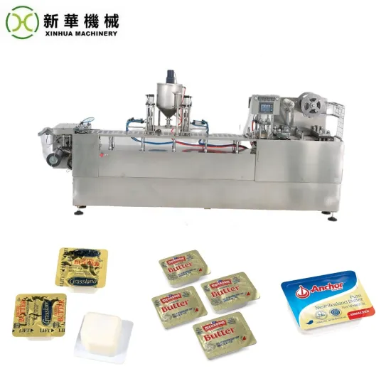 Stainless Steel Blister Machine for Butter Filling Packaging