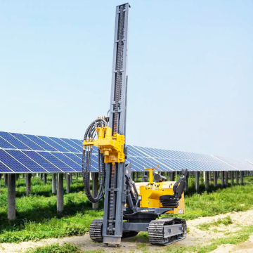 Hengwang Crawler Photovoltaic Solar Piling Machine for PV Installation