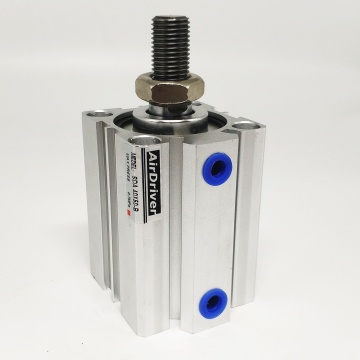 Pneumatischer Zylinder SDA32-Hub 5-50 mm weiblicher/männlicher Gewinde mit Magnet-Doppel-Schauspiel