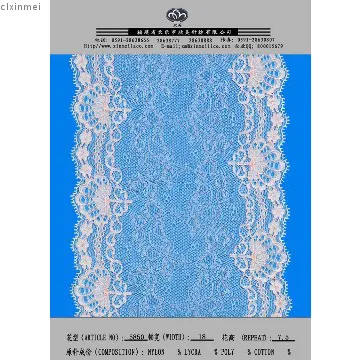 Korean lace for lingerie jacket blouse and tunic