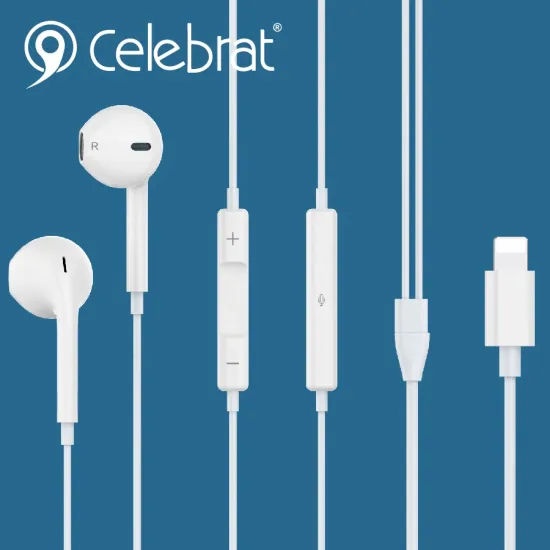 Celebrat Earphones Lighting Headphones