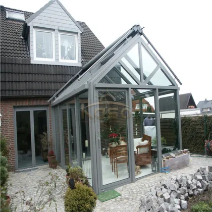 Glass Lean Aluminum Sunroom