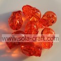 14*21 MM Factory Wholesale Acrylic Crystal Skull Beads