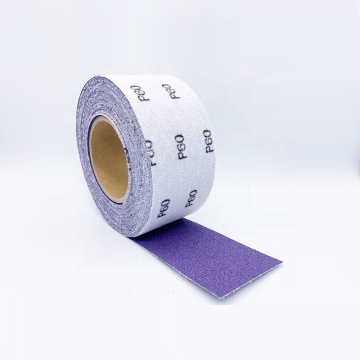 Lila Film mit Schleifpapier beschichtete Keramikabrasive für das Polieren