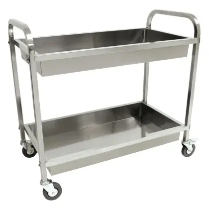 New Design 304 Stainless Steel Kitchen Handcart