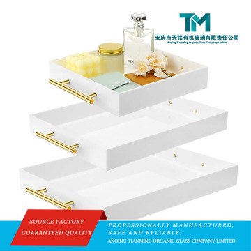 Rectangle Clear Acrylic Fruit Tray with Cover