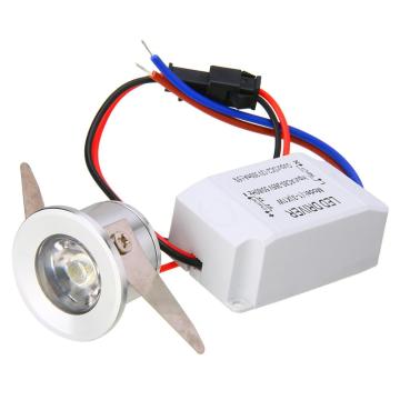 Mayitr 1W/3W 오목한 미니 스포트라이트 - 카운터 및 쇼케이스를위한 천장 장착 LED 다운 라이트