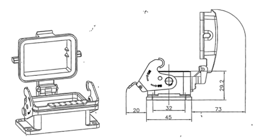 Heavy Duty Connect Housing