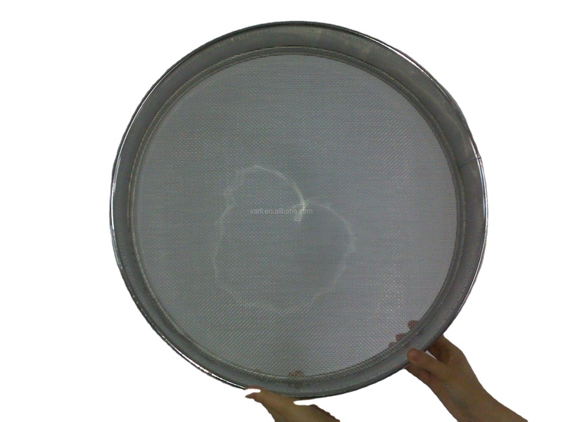 All Stainless Steel Full Height Test Sieves Sifter Mesh Set New Condition Square Hole Shape Retail Restaurants Home Use Farms