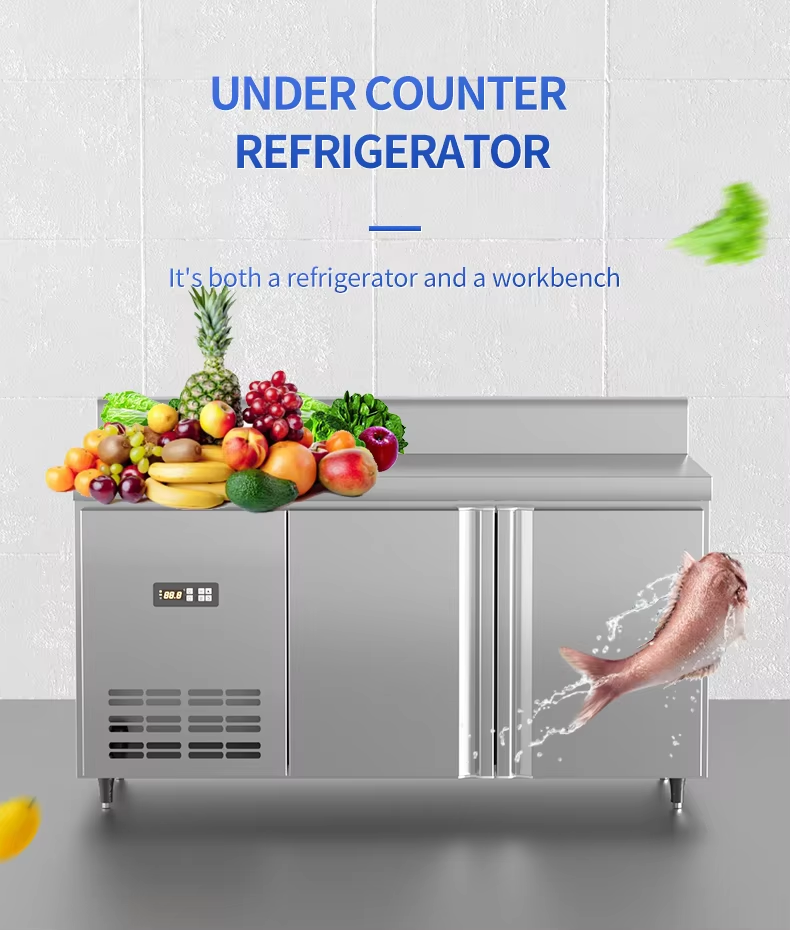 Commercial stainless steel refrigerator Commercial stainless steel refrigerator
