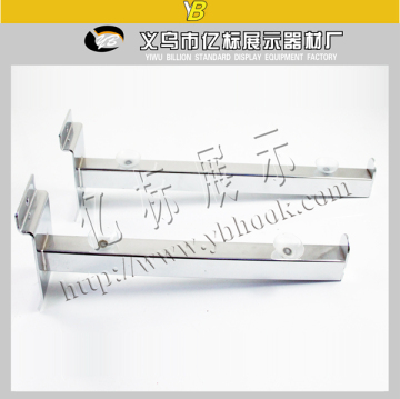 Supermarket Metal shelf support brackets with suction cup