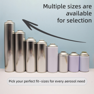 Custom Printing 57mm Empty Aerosol Can metal spray tin cans for Air Freshener spray filling