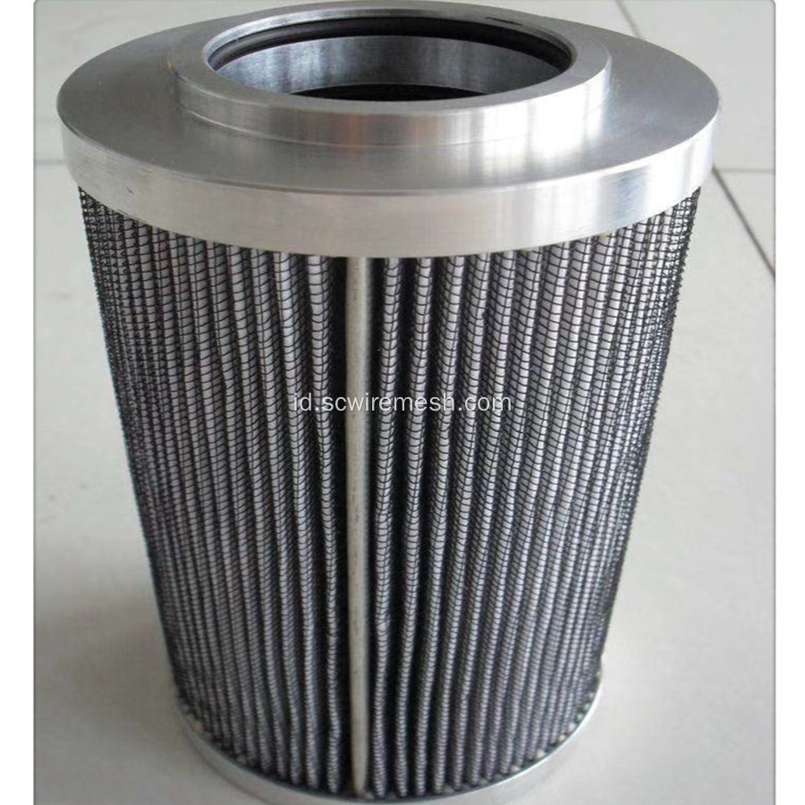 Kartrid Filter Bubuk Industri / Stainless Steel