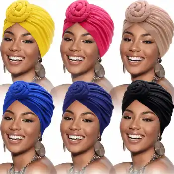 Wholesale Fashion Women's Cotton Print African Turban
