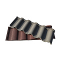 Retro waterproof roof stone colored metal tile