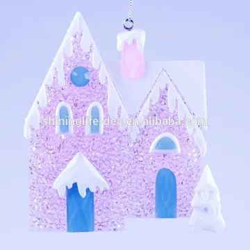 new style Sweet Christmas house Christmas decoration house ornament