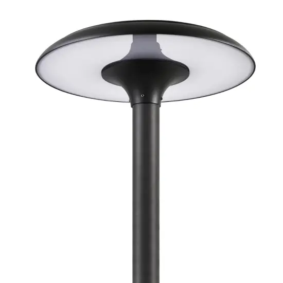 Curved LED Garden Light: Round Mushroom Style Outdoor Lighting Solutions