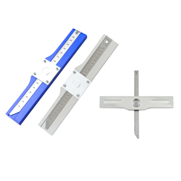 Wheelsky Aluminum Body Stainless Steel Scaled Bar Tread Depth Gauge