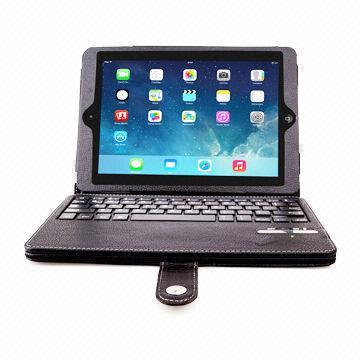 Wireless Bluetooth Keyboard Case for iPad Air with Stand Function, 450mAh Battery Capacity