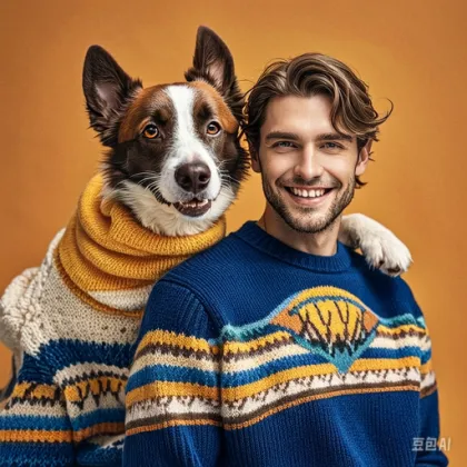 High Quality Winter Knitted Pullover Sweater for Men