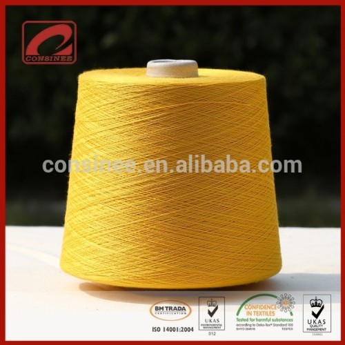 Yarn for silk cashmere blended scarf 10% Cashmere 70% raw silk fiber