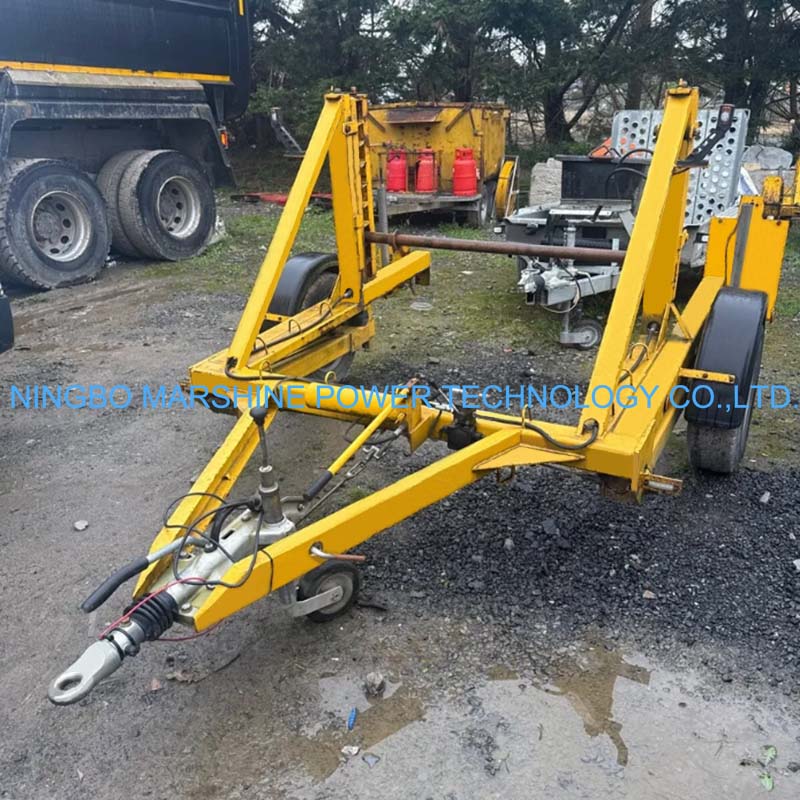Cable Drum Trailer Machine