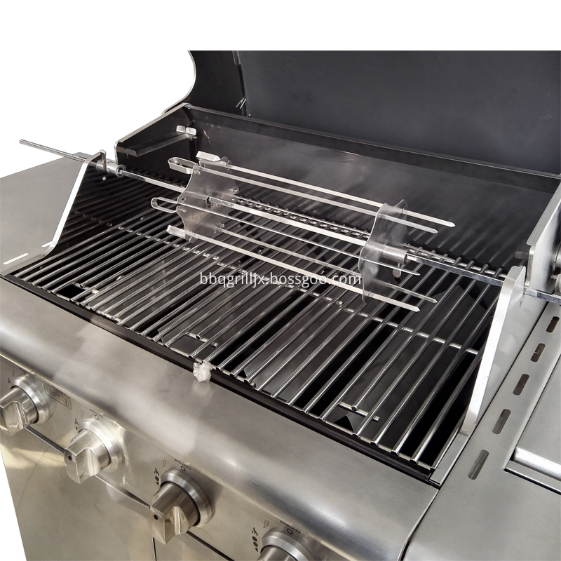 Stainless Steel Bbq Rotisserie Kebab